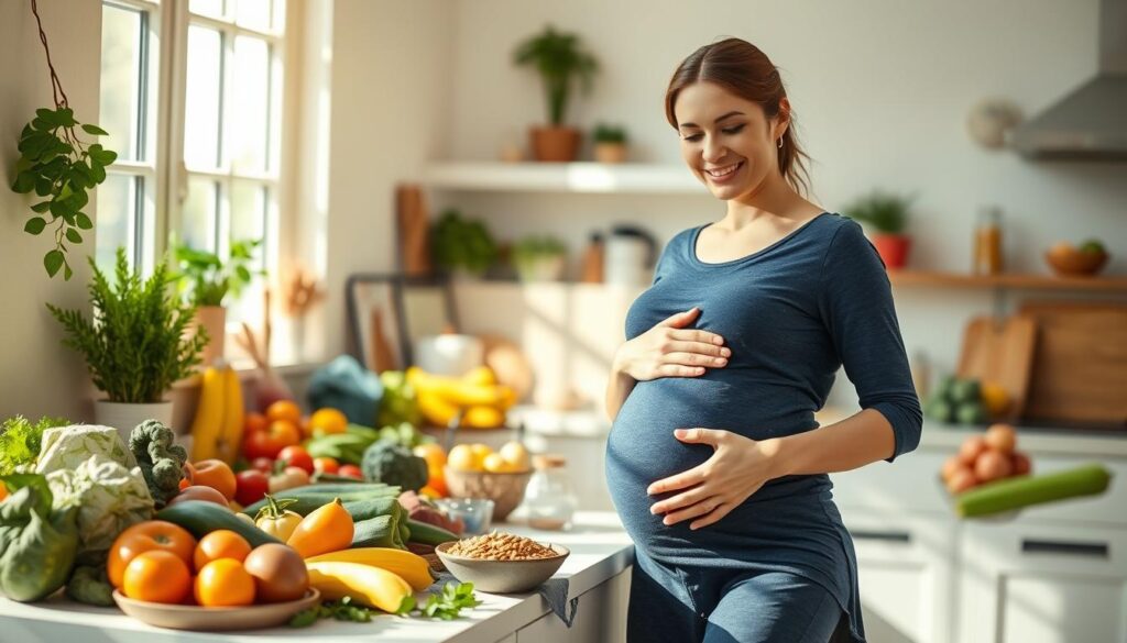 Ernährung Schwangerschaft Frau